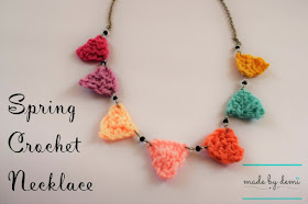 Crochet necklace