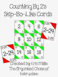 http://www.teacherspayteachers.com/Product/Skip-Bo-Like-Counting-By-2s-Game-Cards-961473