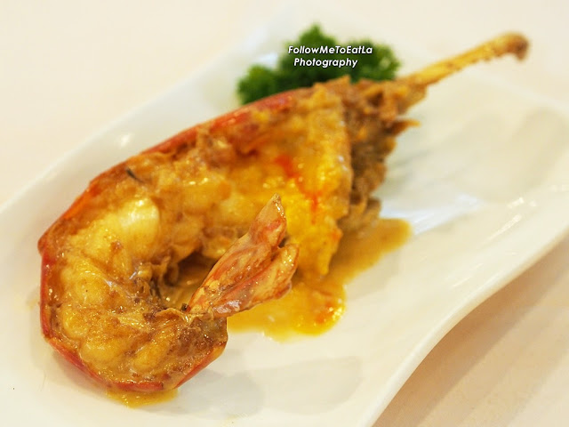 Baked Water Prawn With Cheese