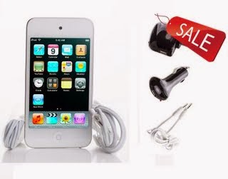 Apple iPod touch 32 GB White (4th Generation) NEWEST MODEL, Store Return + Accessory Kit