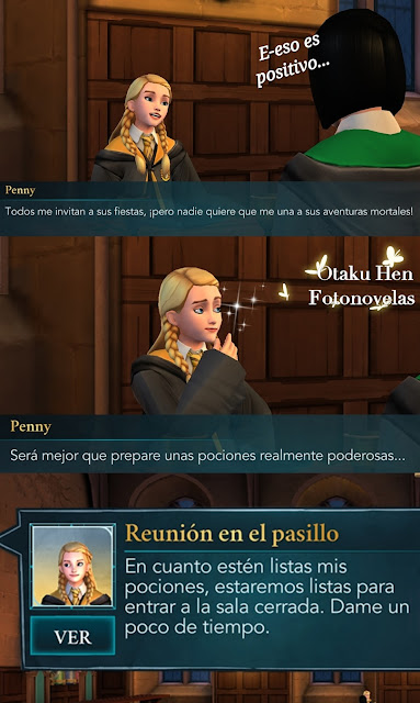 Hogwarts Mystery fotonovela Penny