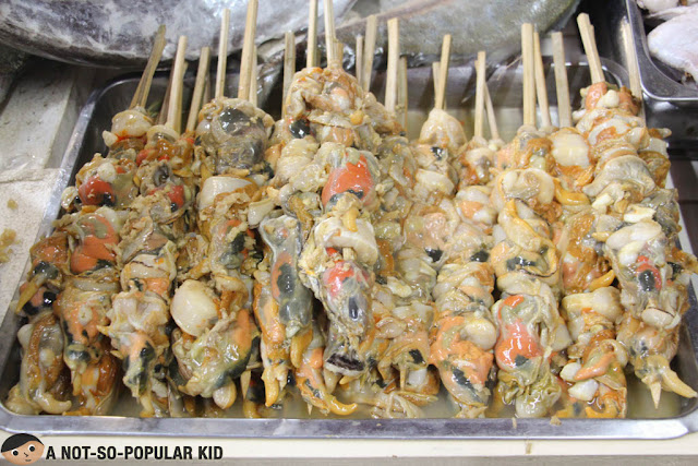 Skewered Seafood, Bacolod, Philippines