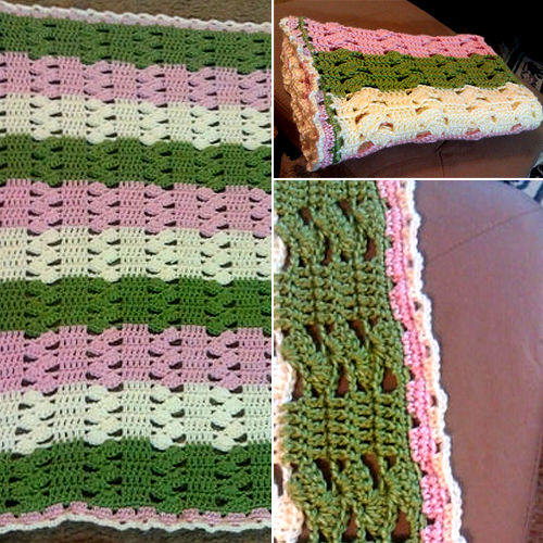 Light & Lacy Crochet Baby Blanket - Free Pattern