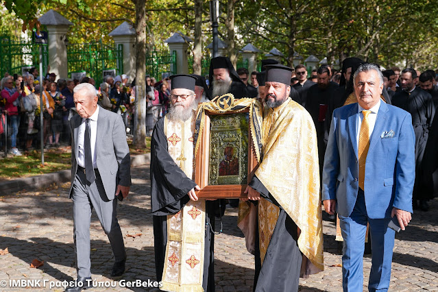 Λαμπρή υποδοχή της Παναγίας Σουμελά και Λειψάνου του Αγ. Δημητρίου στο Βουκουρέστι