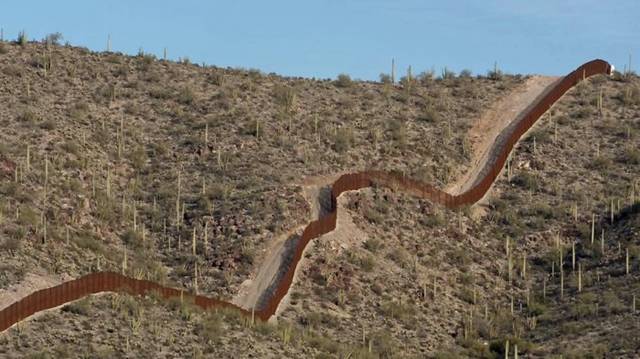 Border Between Maxico and USA