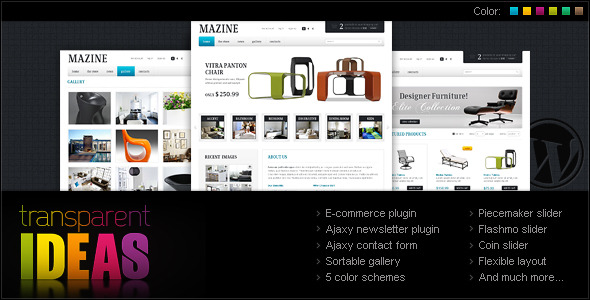 Mazine E-Commerce Wordpress Theme Free Download by ThemeForest.