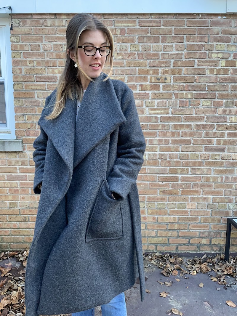 Cozy Wool Wrap Coat