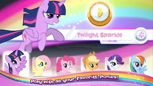 My Little Pony Rainbow Runners menu hack
