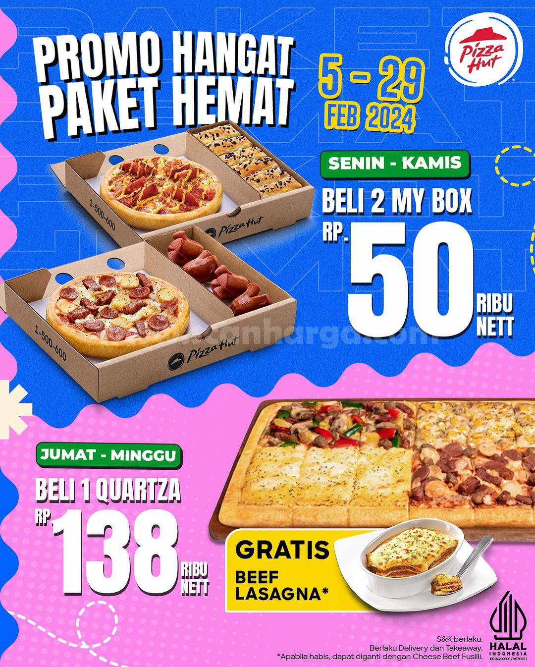 Promo Pizza Hut Valentine Periode 5 - 29 Februari 2024