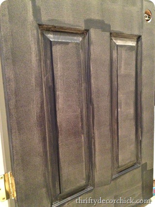 how to paint a door