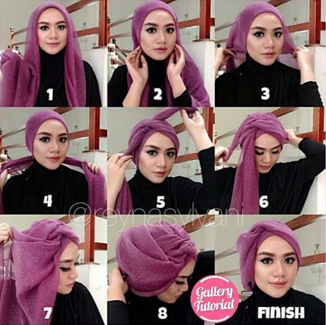 Tutorial Hijab Untuk Wisuda