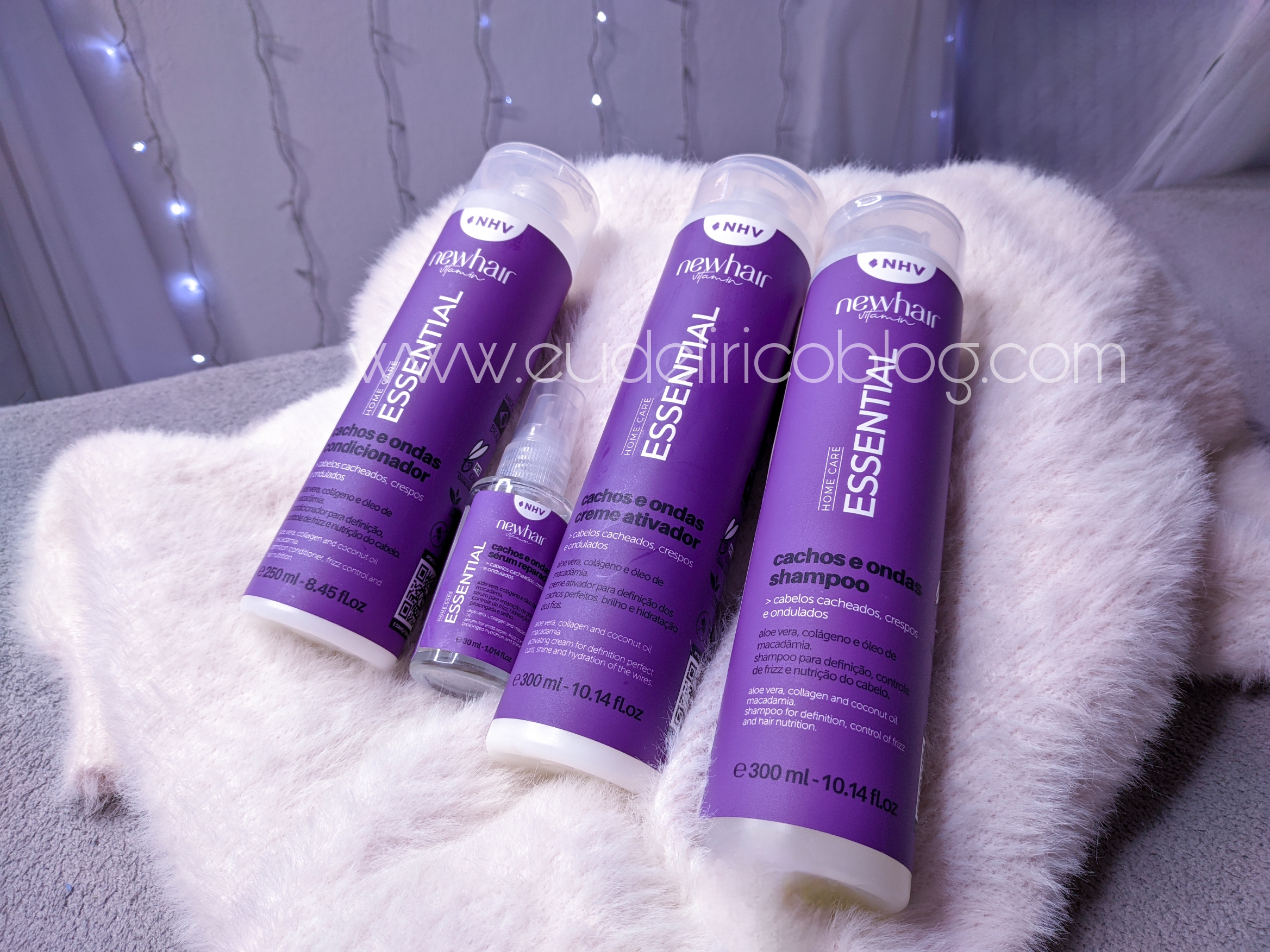 Resenha Linha Home Care Essential Cachos e Ondas da New Hair