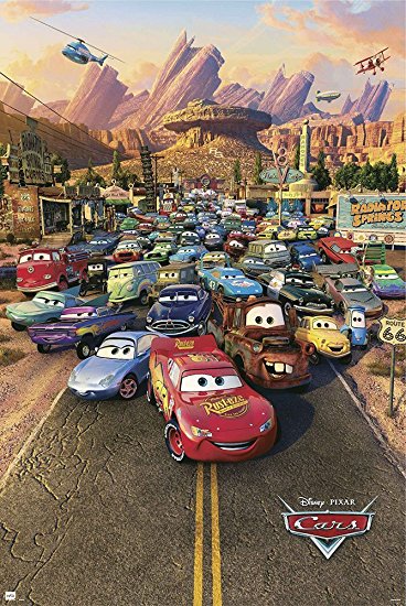 Cars movie poster