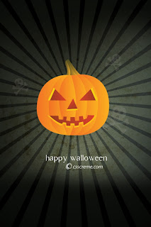 Halloween Pumpkin Desktop And iPhone Wallpaper