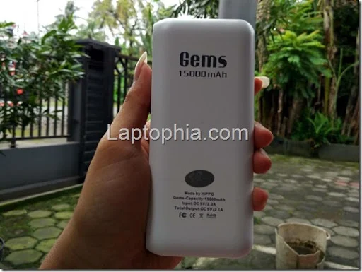 Spesifikasi Hippo Gems 15000mAh Power Bank