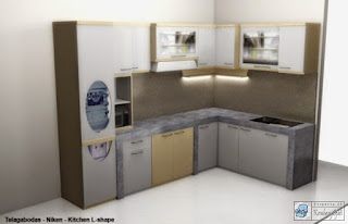 Kontraktor Interior  - Kitchen Set, Minibar, Divider