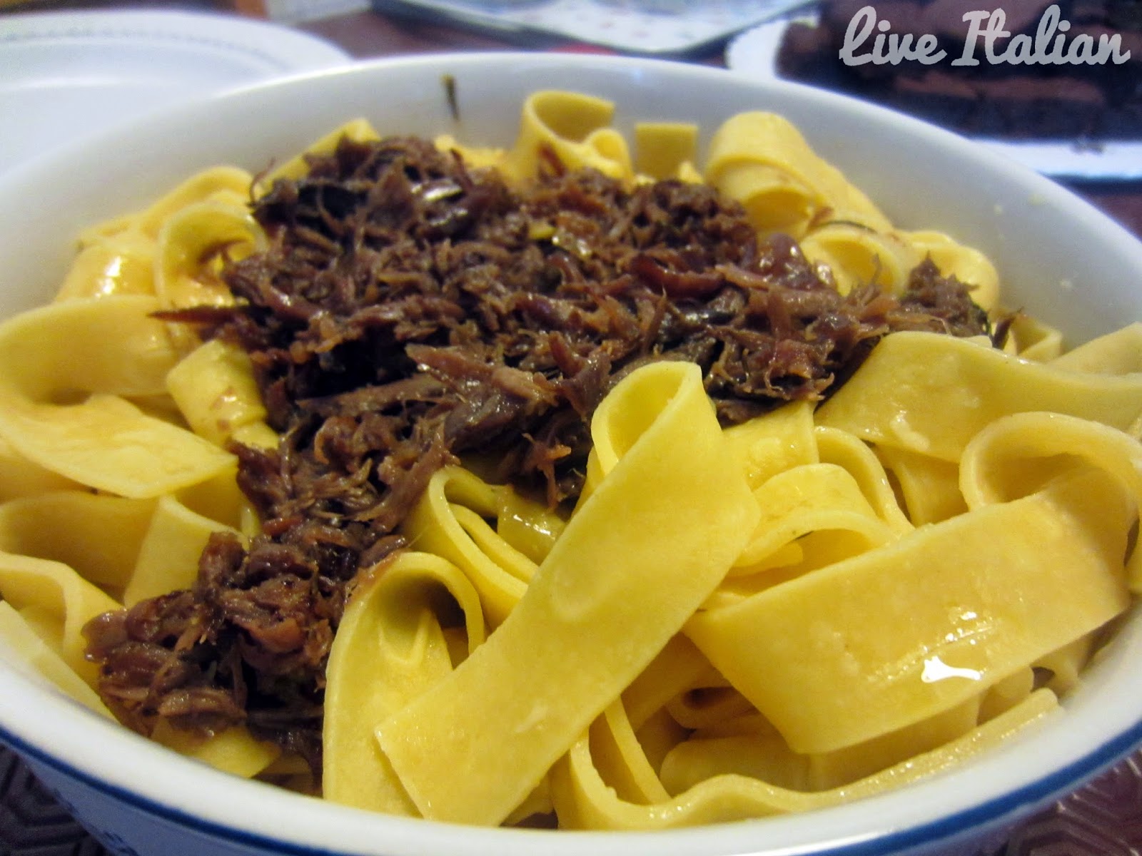 Pappardelle al Sugo d'Anatra