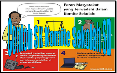 Contoh SK Komite Sekolah SD Format Word