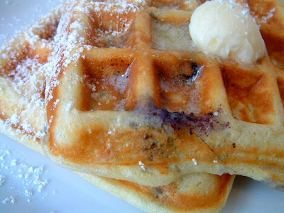 how using Eyes: Waffles pancake Feast the to  make waffles Blueberry Sour batter Cream for