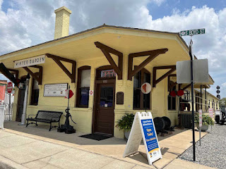 Exterior of Central Florida Railroad Museum building