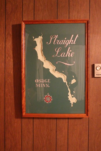 Map of lake
