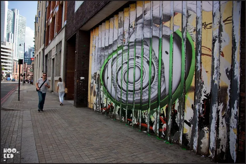 French Paste Up Street Artist Ludo in London