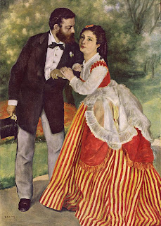 Alfred Sisley with His Wife, 1868