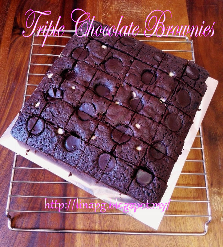 Brownies Sedap Resepi Mudah Tak Perlu Mixer - TERATAK 