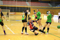 Partido entre el Club Balonmano Zuazo y el BM Castellón