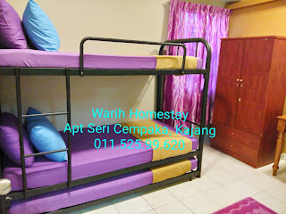 Warih-Homestay-Sri-Cempaka-Kajang-Second-Bedroom