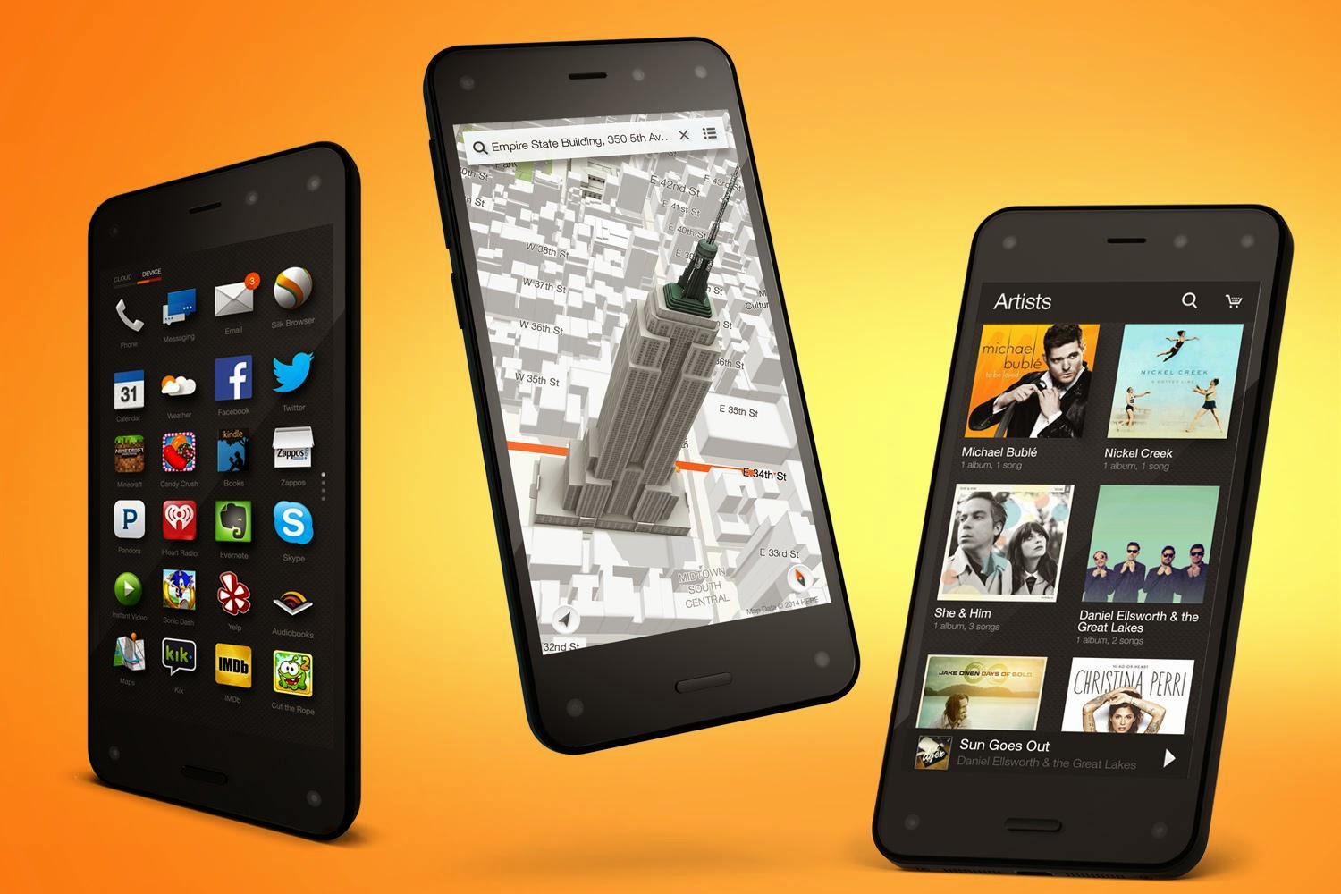 Harga Amazon Fire Phone dan Spesifikasi Lengkap 