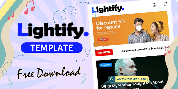 LIGHTIFY - Template Blogger Premium Tanpa Lisensi Footer