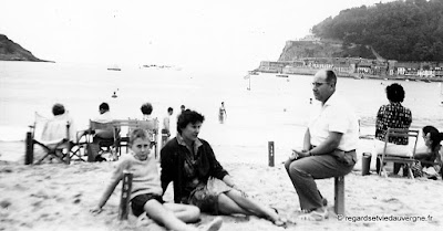 Photo ancienne d'Auvergne : lieux divers.