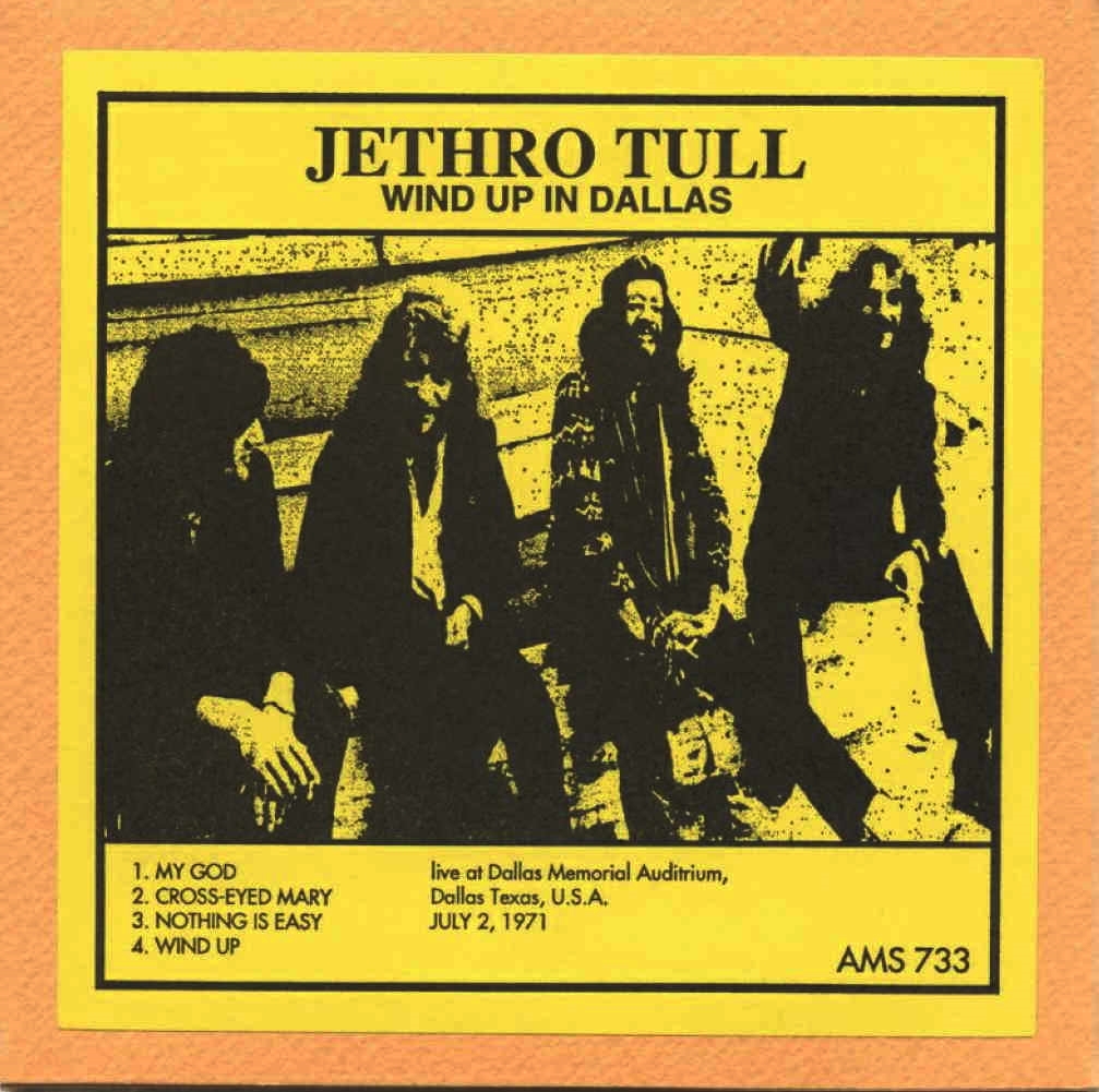 1971 - Jethro Tull - Wind Up In Dallas - Memorial Coliseum