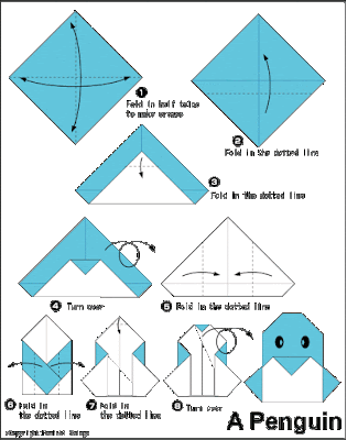 Cara Membuat Hewan Dari Origami  Yang Mudah Tutorial 