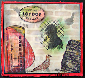 Stamps - Artistic Outpost London Underground, London Elements