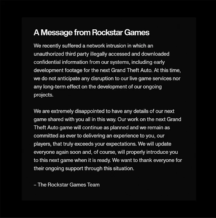 Uber Hacker Targets Rockstar Games, Leaks Trove of GTA 6 Data