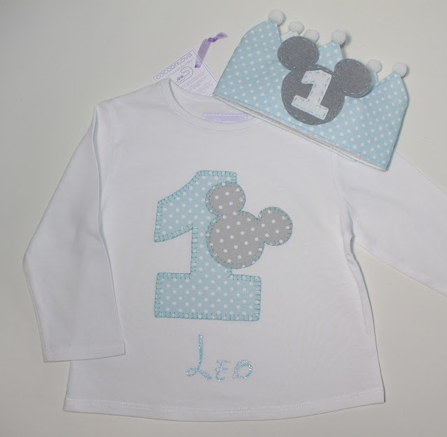 conjunto primer cumpleaños mickey mouse