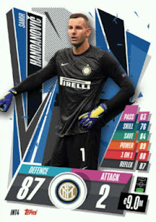 Topps Match Attax 2020-2021 FC Internazionel Milano Set