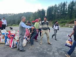 मुख्यमंत्री सुक्खू ने मंडी के आपदा प्रभावित क्षेत्रों का हवाई सर्वेक्षण किया
