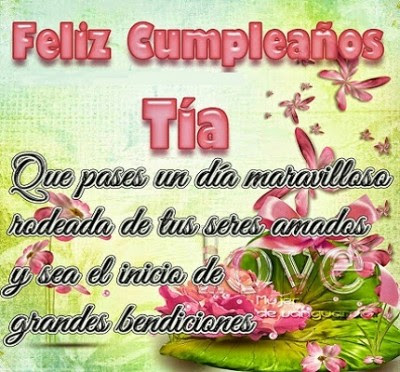 Imagen Feliz Cumpleaños Para Mi Tia Hermosa