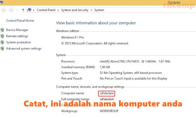 Cara Remote Desktop Komputer Melalui LAN