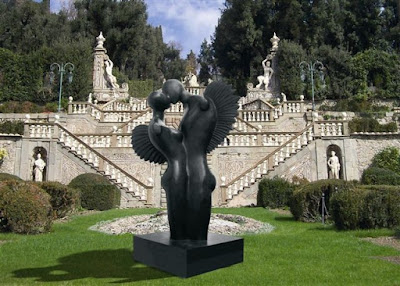 Eugenio Riotto - sculture al Giardino Garzoni