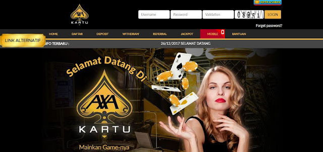 gebyar situs agen poker terpercaya dari axakartu