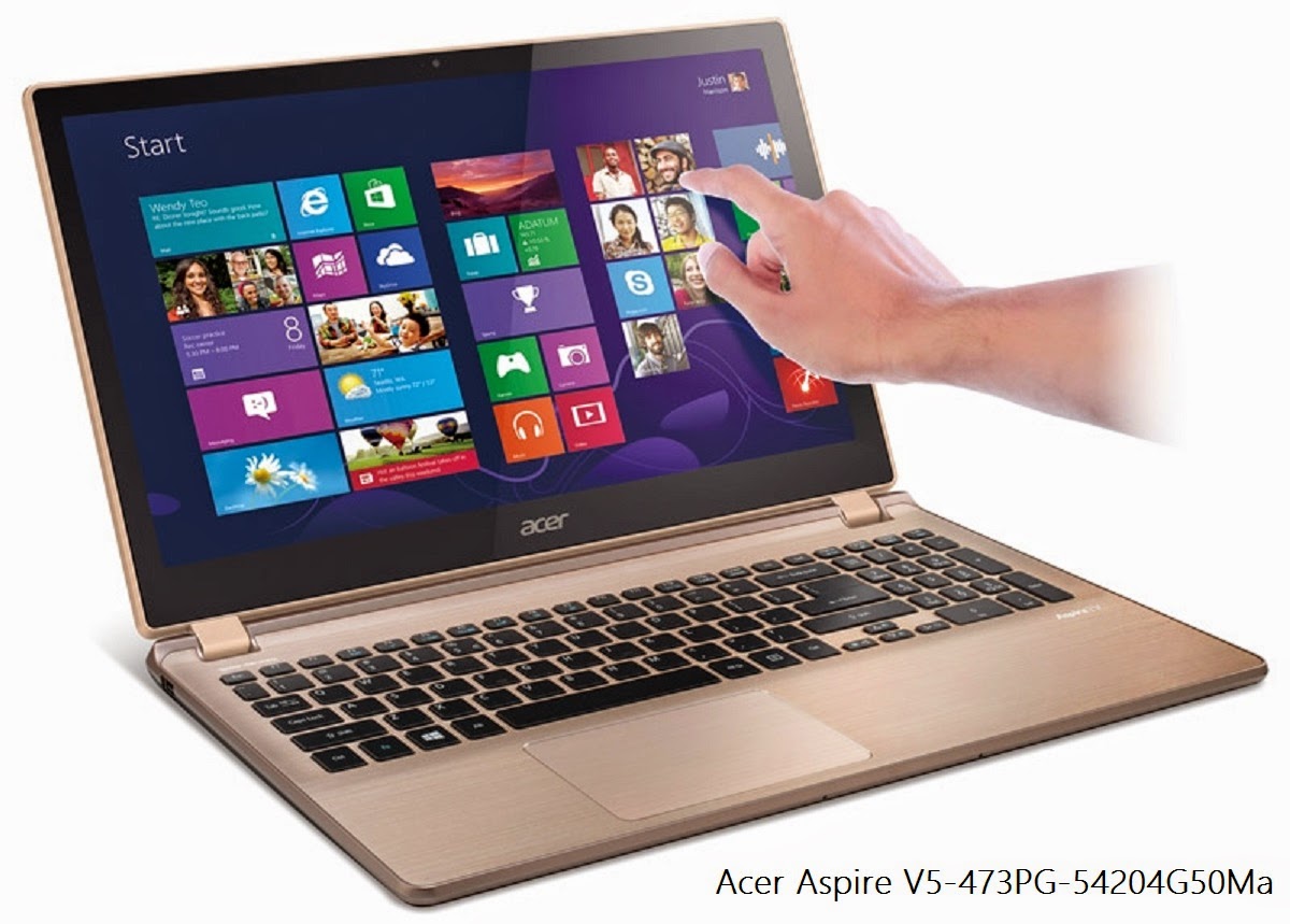  Notebook  Terbaru Acer Aspire V5 473PG 54204G50Ma Touch 