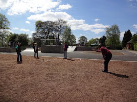 Petanque at Alexandra Park in Edgeley, Stockport