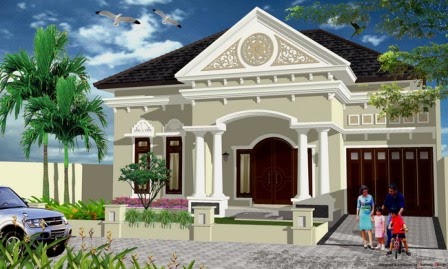 Gambar Desain Rumah Klasik Terbaru 