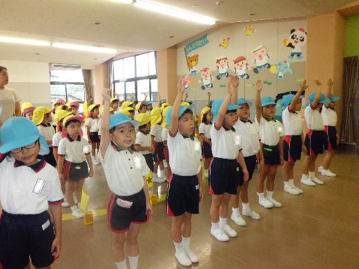 新発田聖母こども園の園日記 運動会 リハーサル
