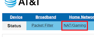 NAT/Gaming