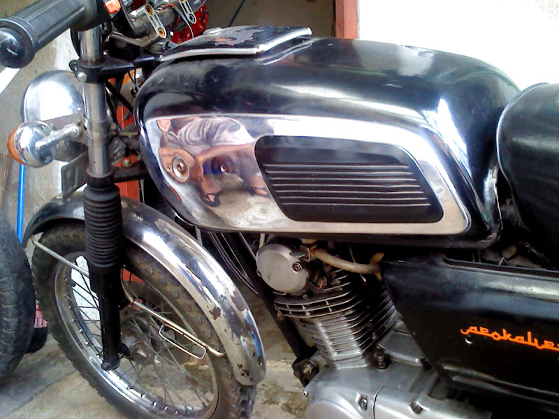 honda Gl 100 modifikasi CB title=